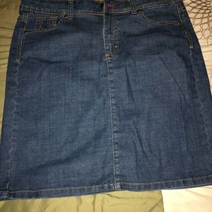 Jean skirt